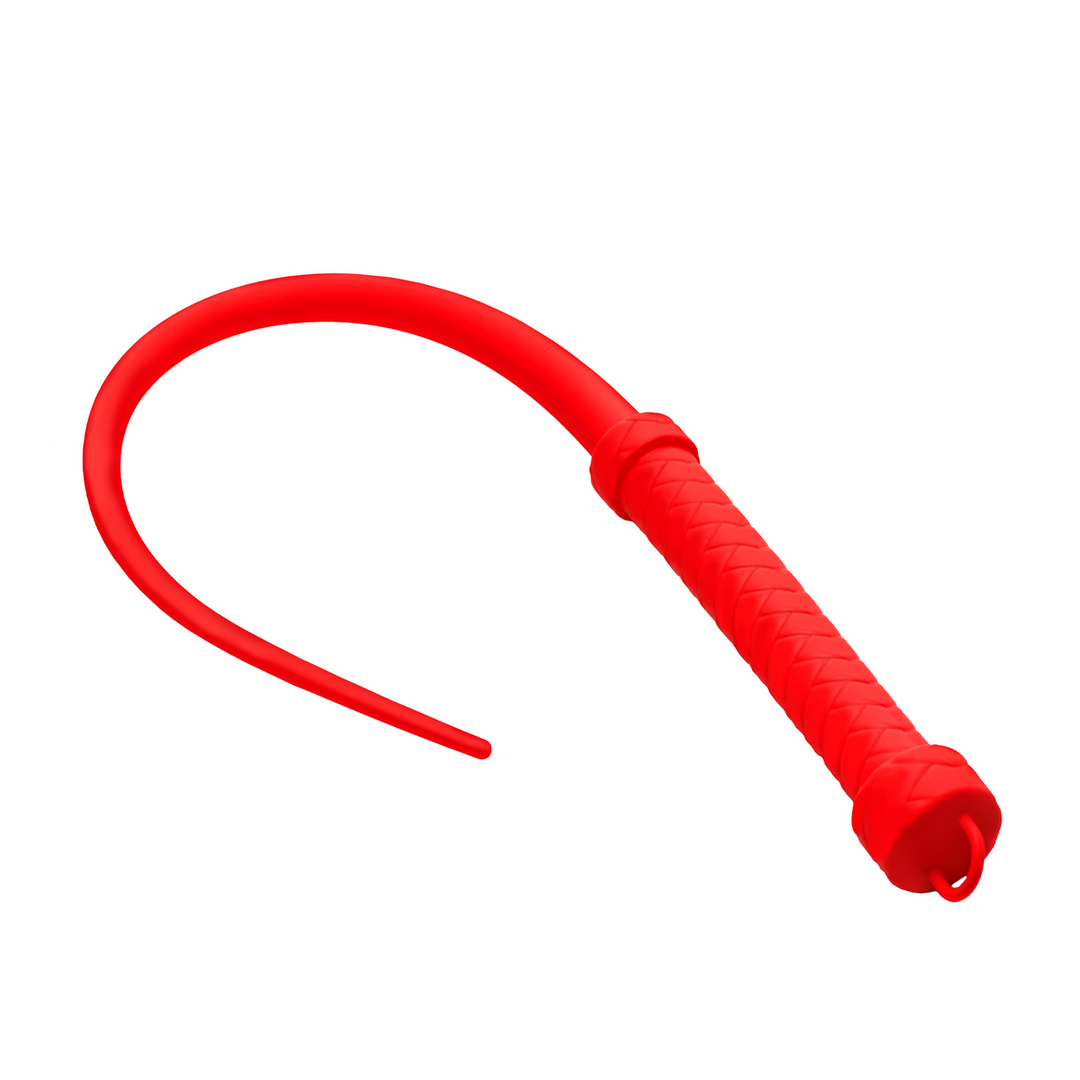 Xr brands Viper Tail - Siliconen Whip - Rood (848518056207)