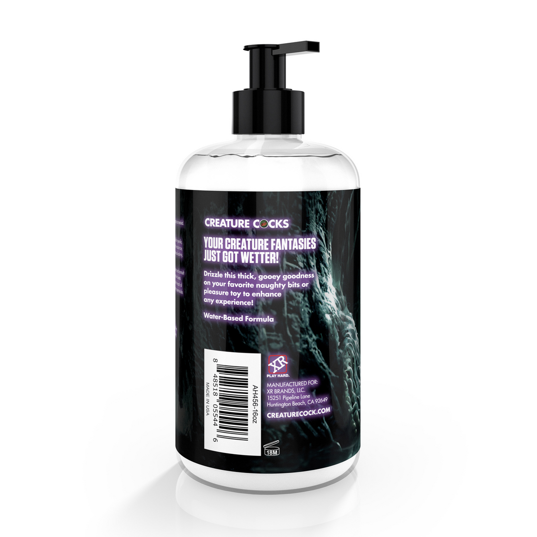 Xr brands Creature Slime - Creature Cum - Ongeparfumeerde Jizz Glijmiddel - 16 fl oz / 473 ml (848518055446)