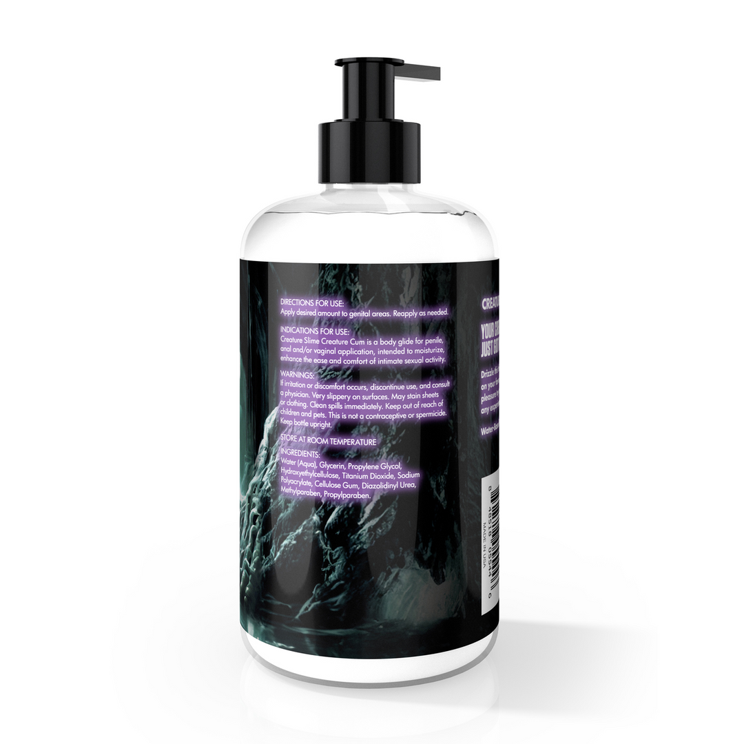 Xr brands Creature Slime - Creature Cum - Ongeparfumeerde Jizz Glijmiddel - 16 fl oz / 473 ml (848518055446)