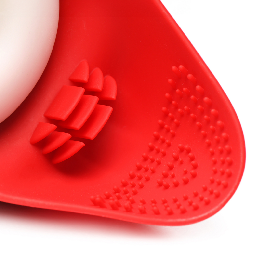 Curve toys Zuig- en Vibrerende Masturbator - Zwart (653078944747)