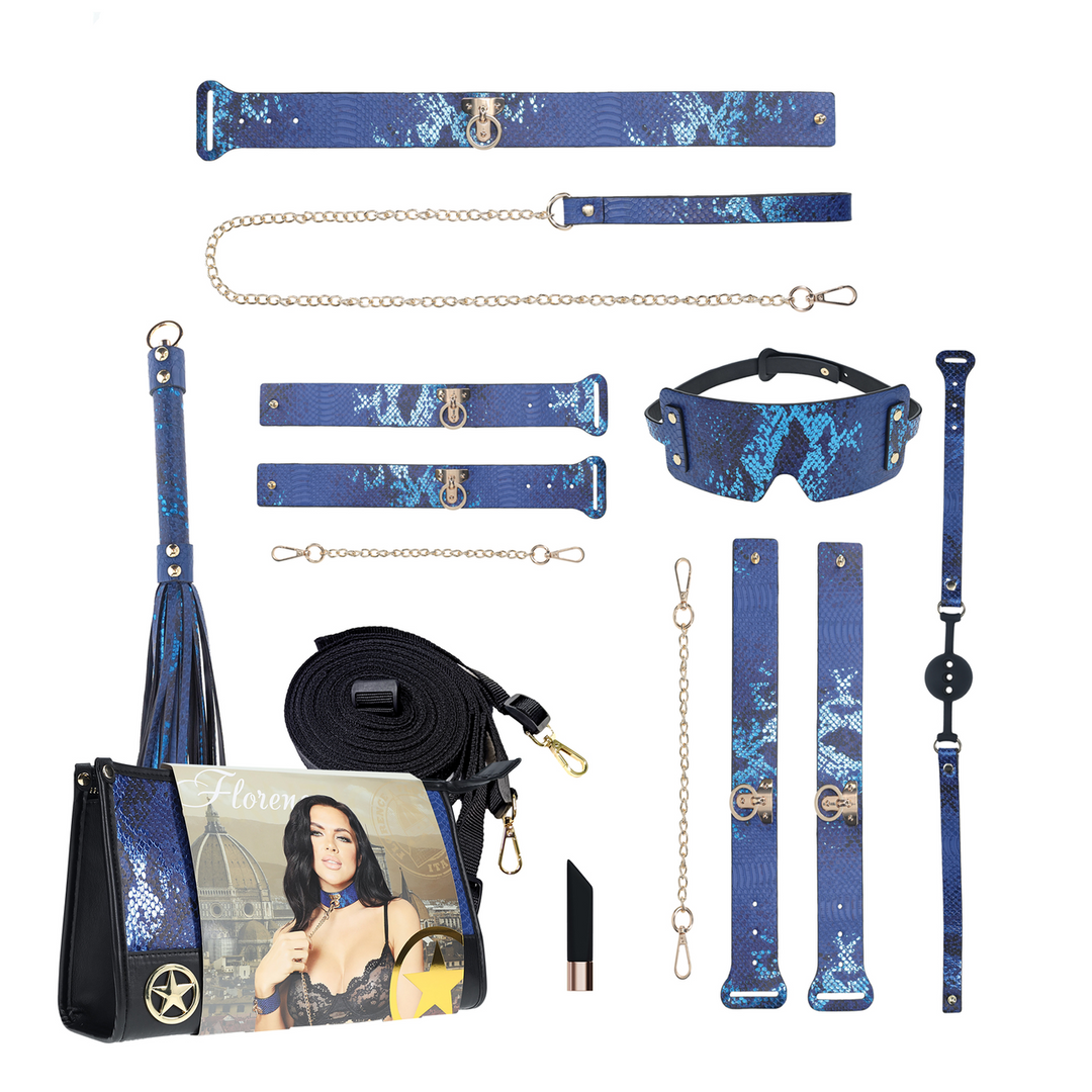 Ouch! by shots Florence Collectie - Kit met Tas - Blauw (8714273056566)