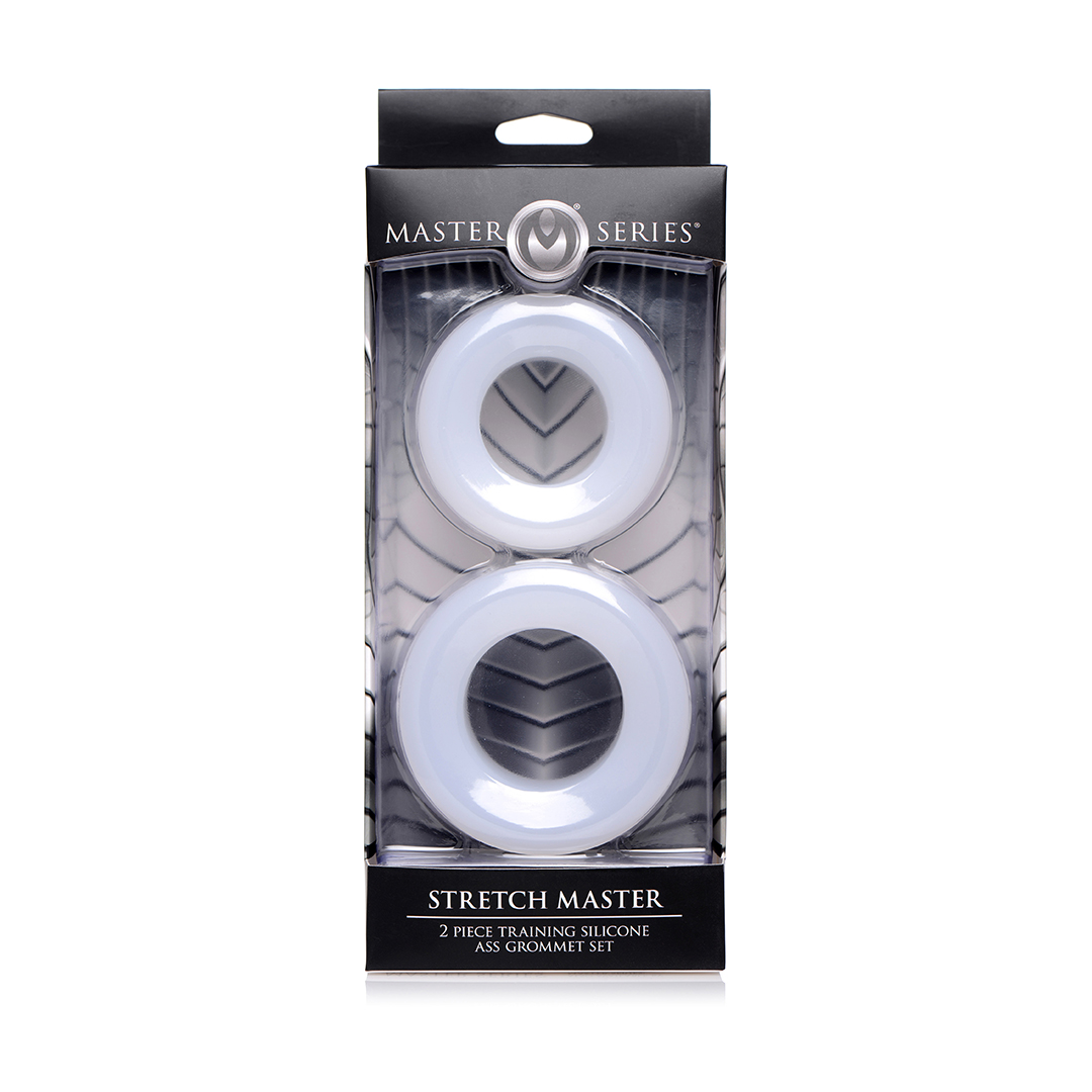 Xr brands Stretch Master - 2-delige Silicone Anale Ring Set (848518033130)