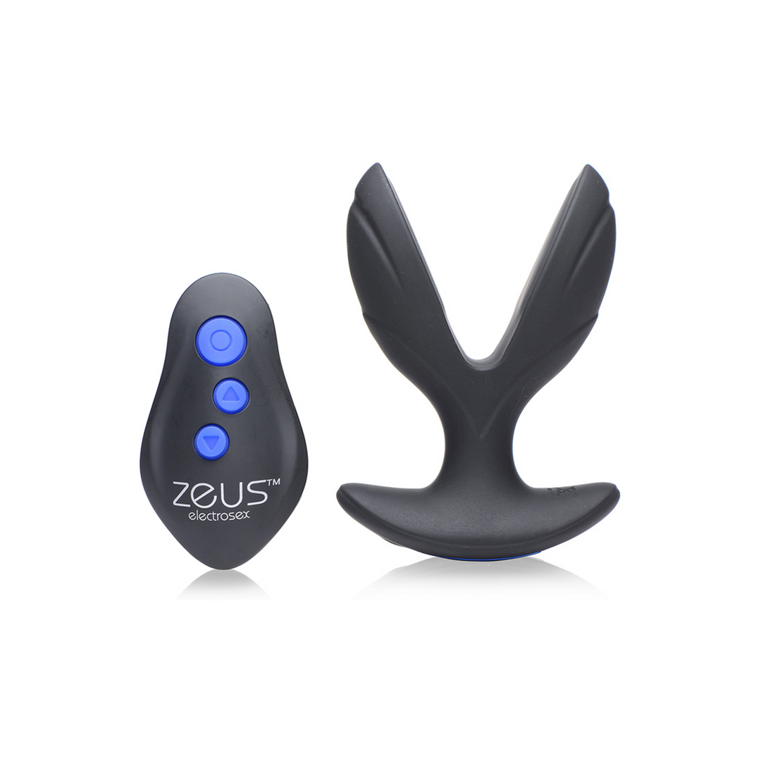 Xr brands Electro-Spread - Vibrerende en E-Stim Silicone Butt Plug (848518039644)