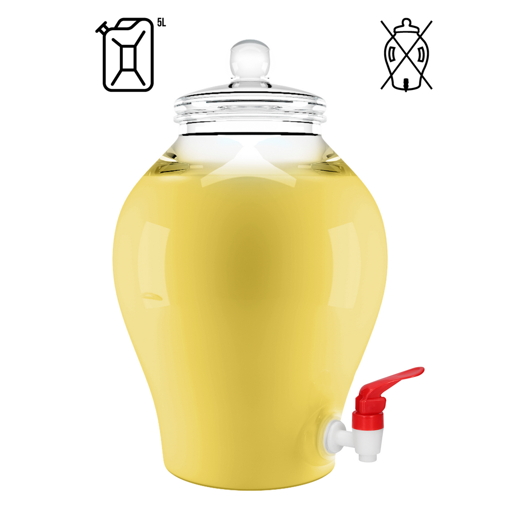 Lube bar by shots Waterbased Lubricant - Vanilla - 1.3 gal / 5 l (8714273607447)