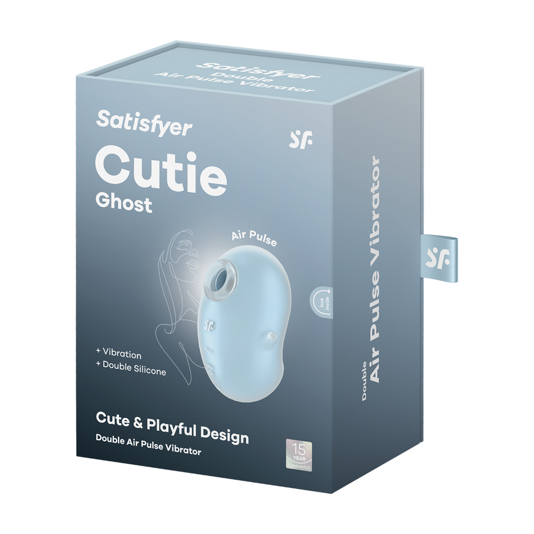Satisfyer Cutie Ghost - Air Pulse Vibrator - Blauw (4061504067759)