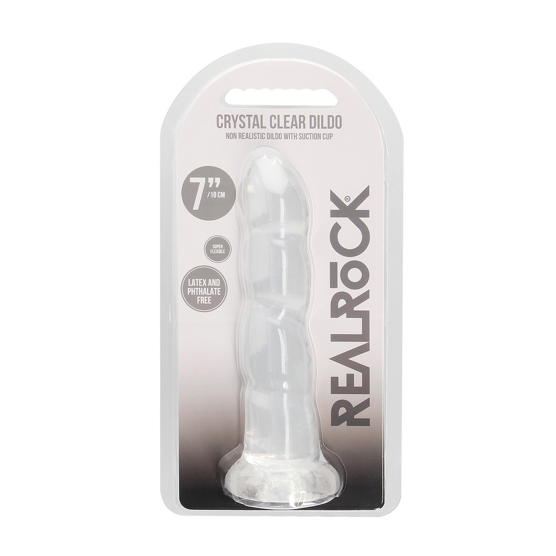 Realrock by shots Niet-realistische dildo met zuignap - 7 / 17 cm (7423522580547)