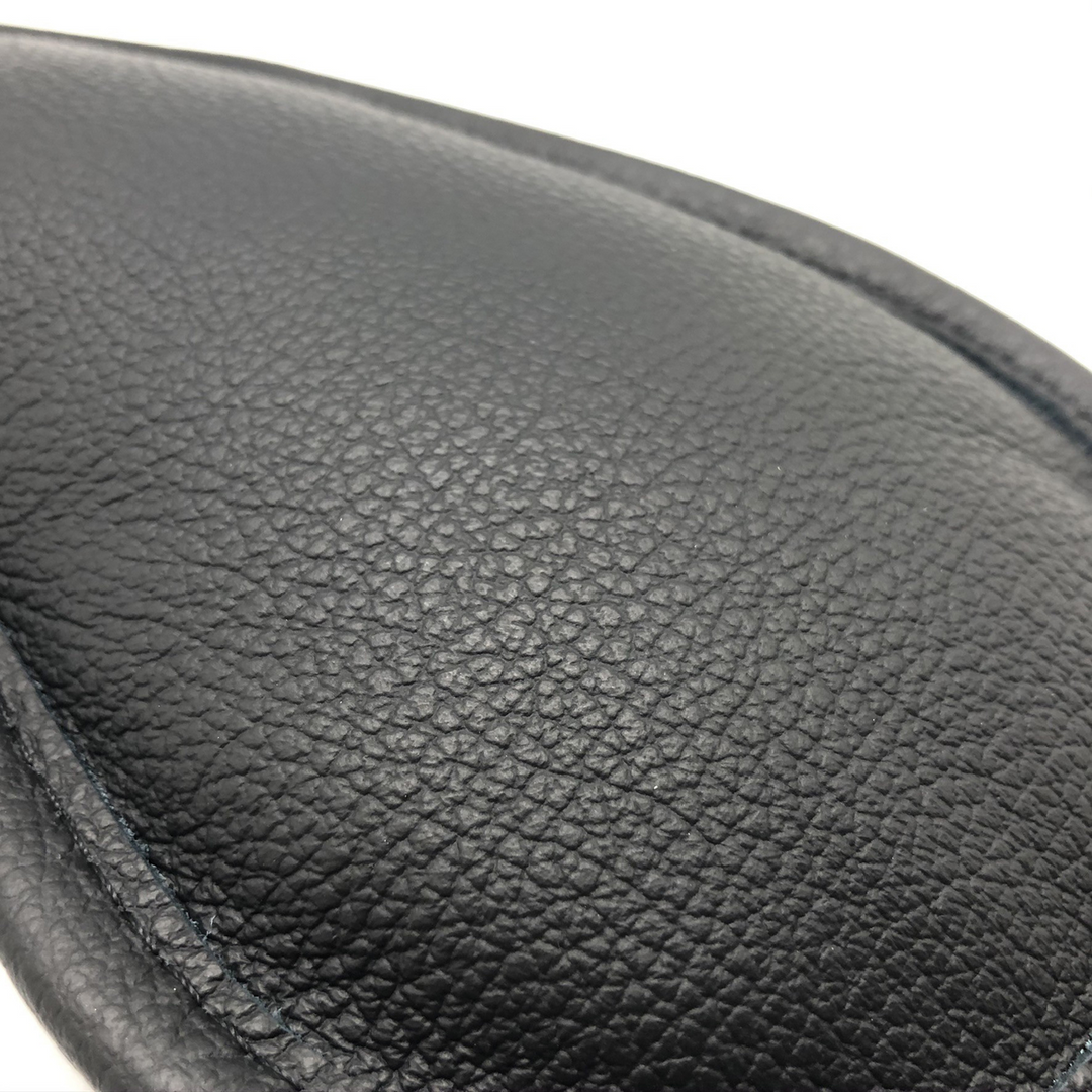 Red leather Blind Up - Gevoerde Leren Oogmasker - Zwart (3701019810891)