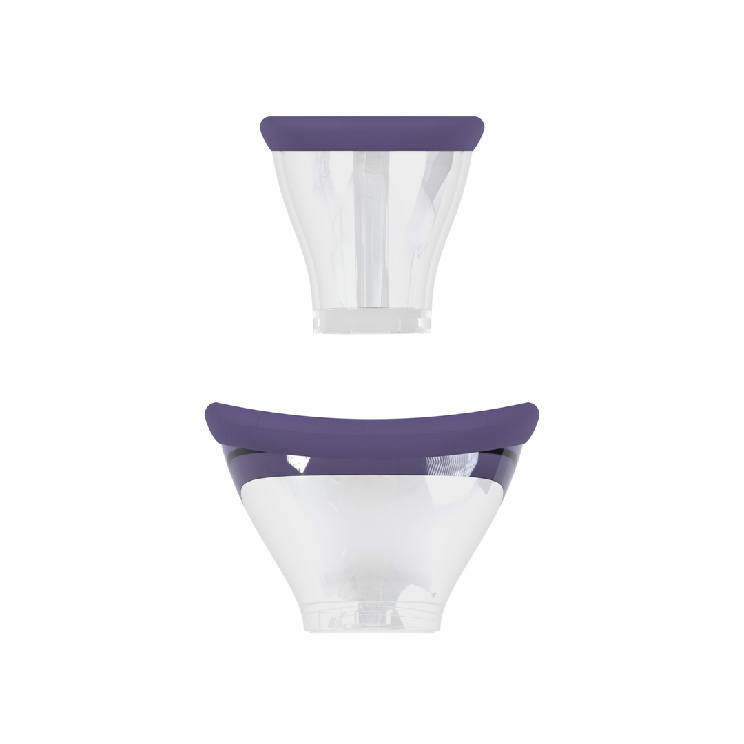 Pumped by shots Sensual - Oplaadbare Vulva en Borst Pomp - Paars (8714273054821)
