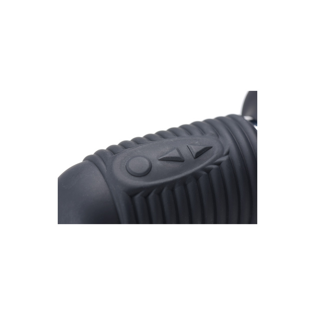 Xr brands Power Pounder - Vibrerende en Duwende Silicone Dildo (848518032010)