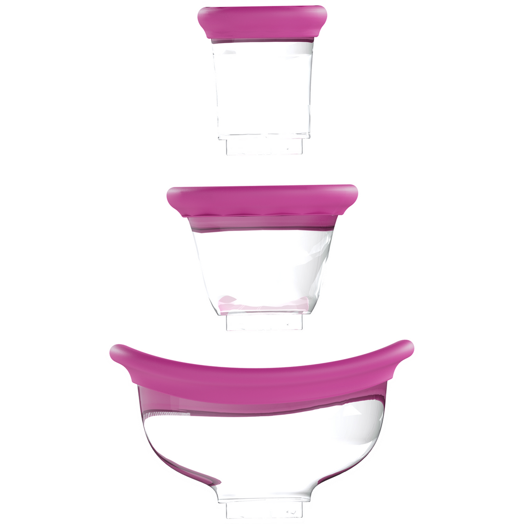 Pumped by shots Heerlijke - Oplaadbare Vulva en Borst Pomp - Roze (8714273055323)