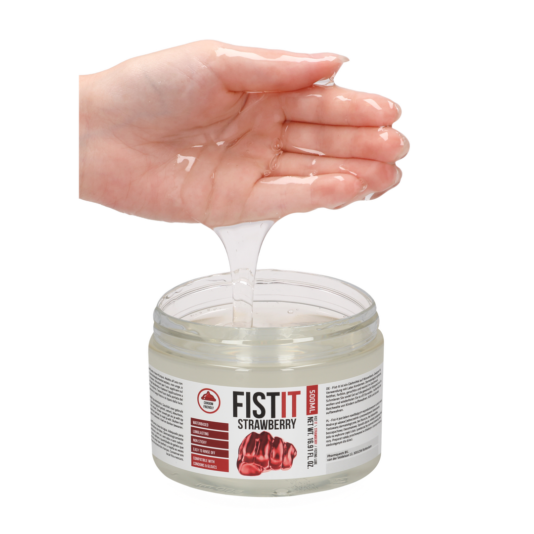 Fist it by shots Extra Dikke Glijmiddel - Aardbei - 17 fl oz / 500 ml (8714273076304)