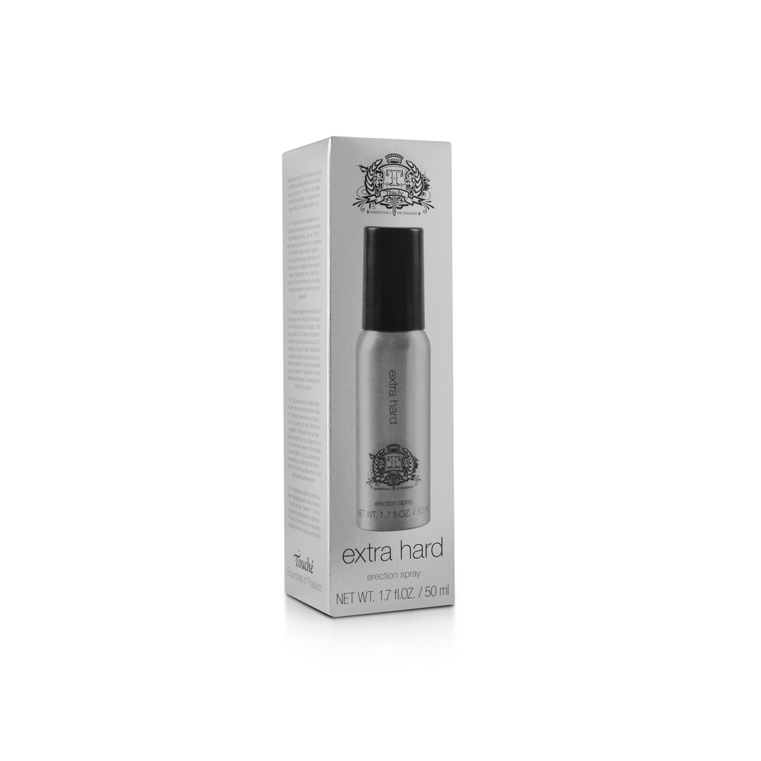 Touché by shots Extra Hard Erectiespray - 2 fl oz / 50 ml (8714273952295)
