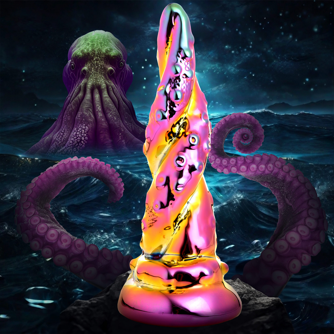 Xr brands Enchantress - Rainbow Glass Dildo (848518053794)