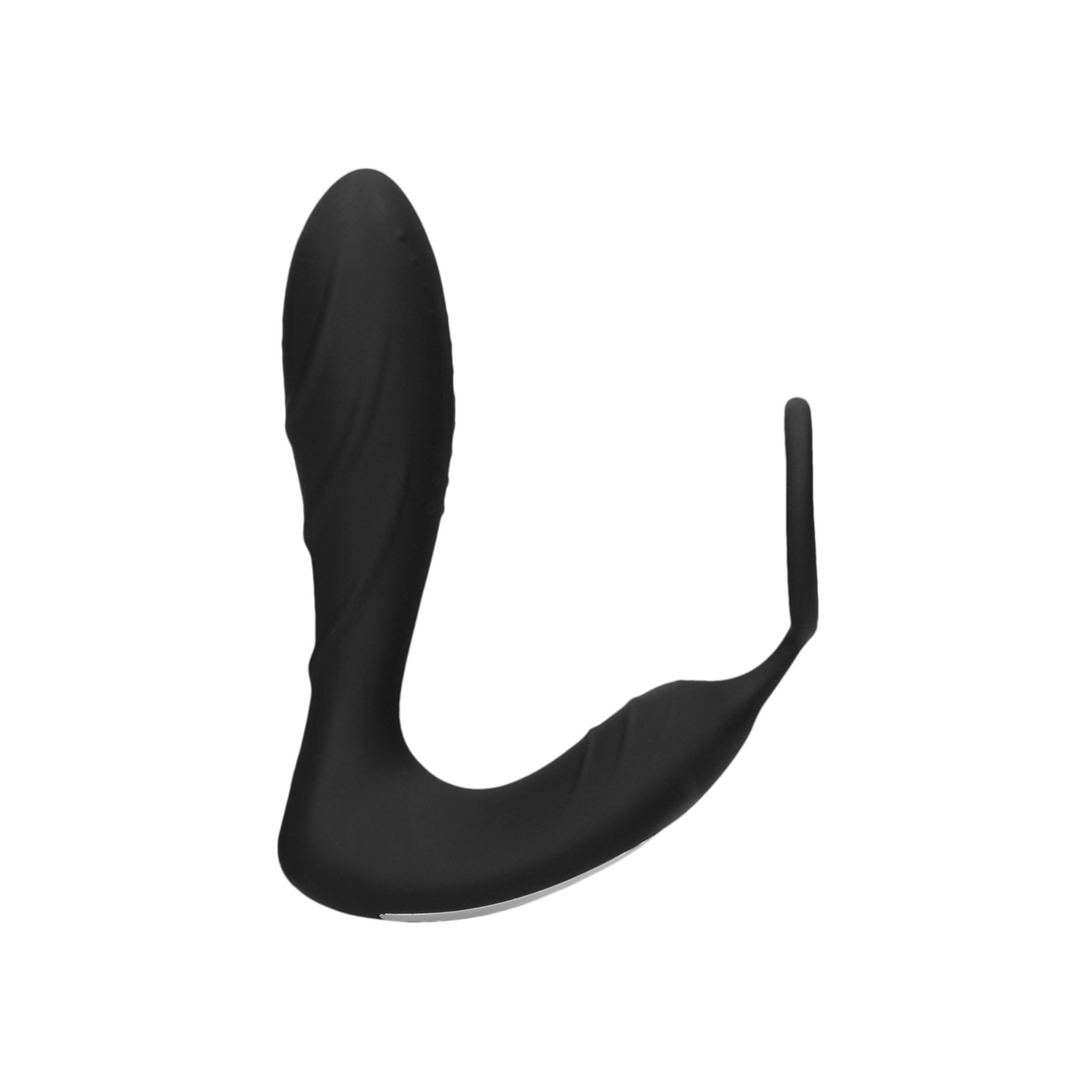 Ouch! by shots E-stim Vibrerende Butt Plug Cockring (7423522560570)