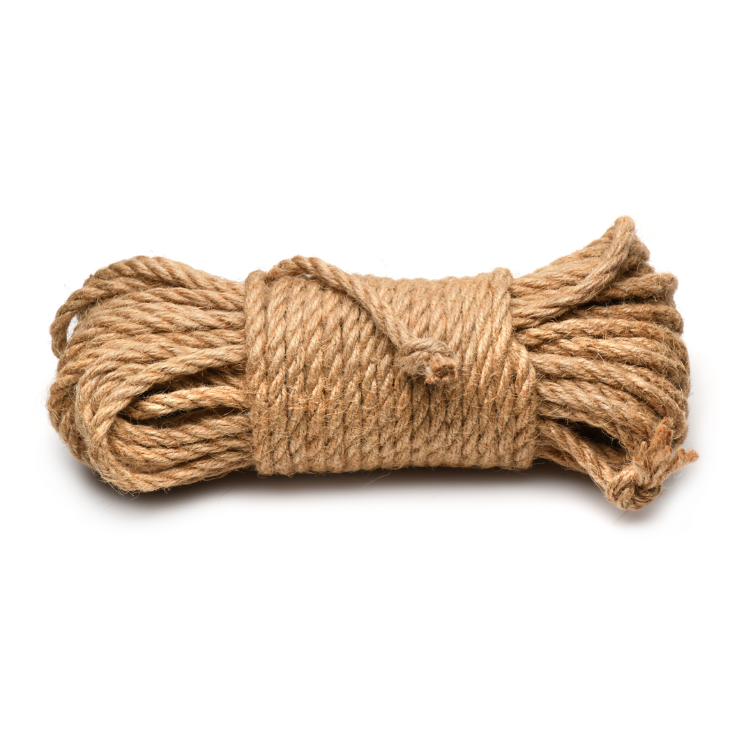 Xr brands Tied Up - Jute Bondage Rope - 50 ft / 15,2 mtr (848518051905)