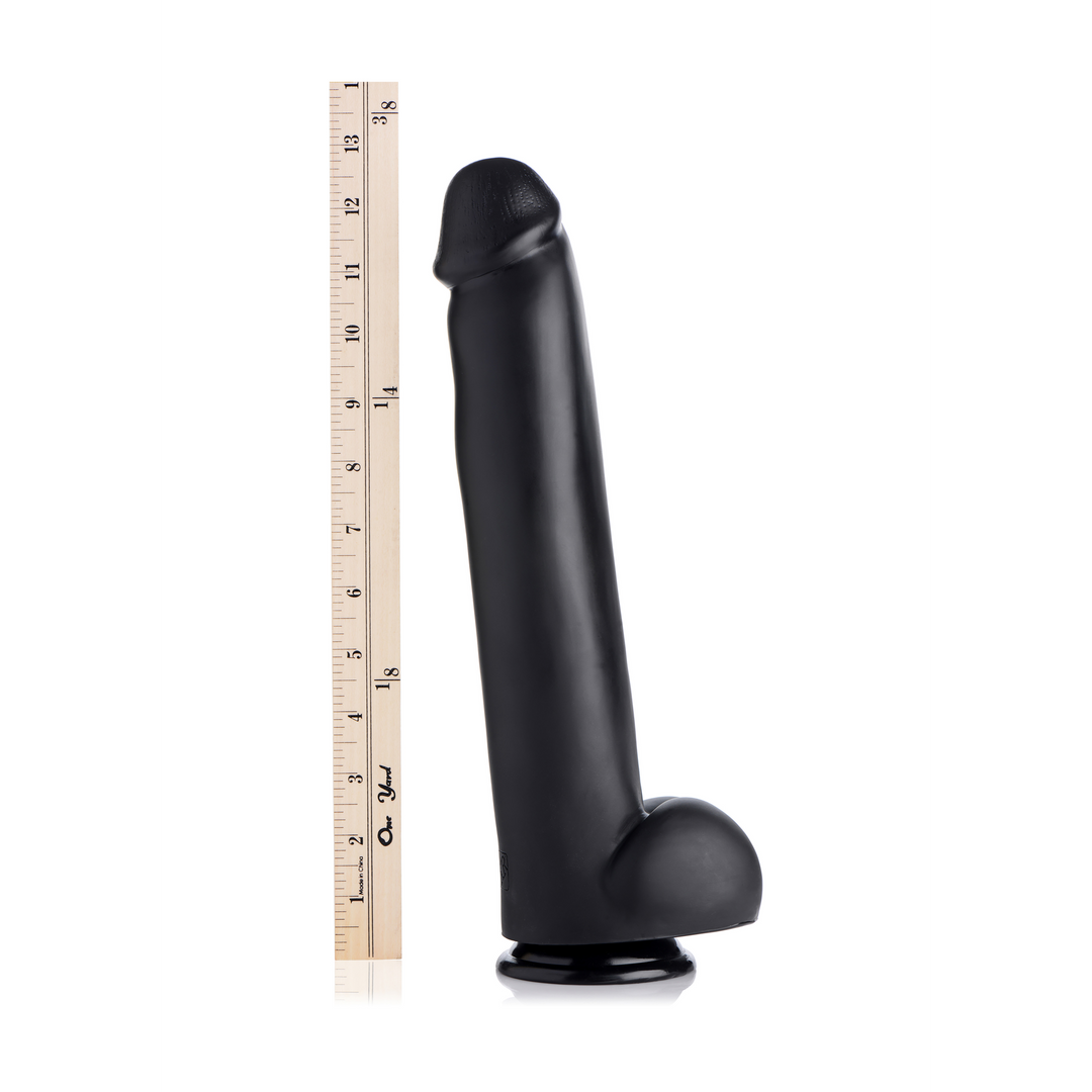 Xr brands De Master - Dildo met Zuignap - Zwart (848518035387)