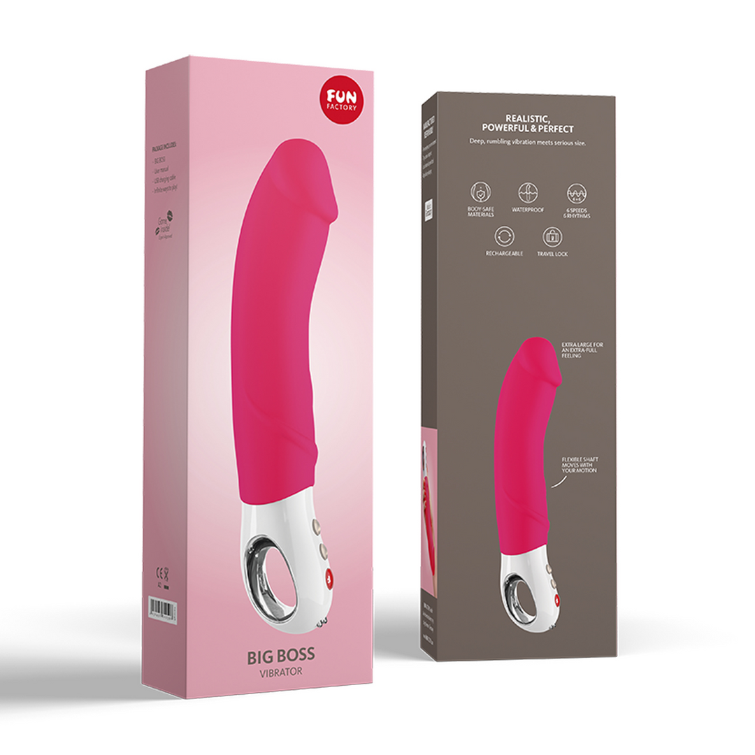 Fun factory Big Boss - G-Spot Vibrator - Roze (4032498802596)