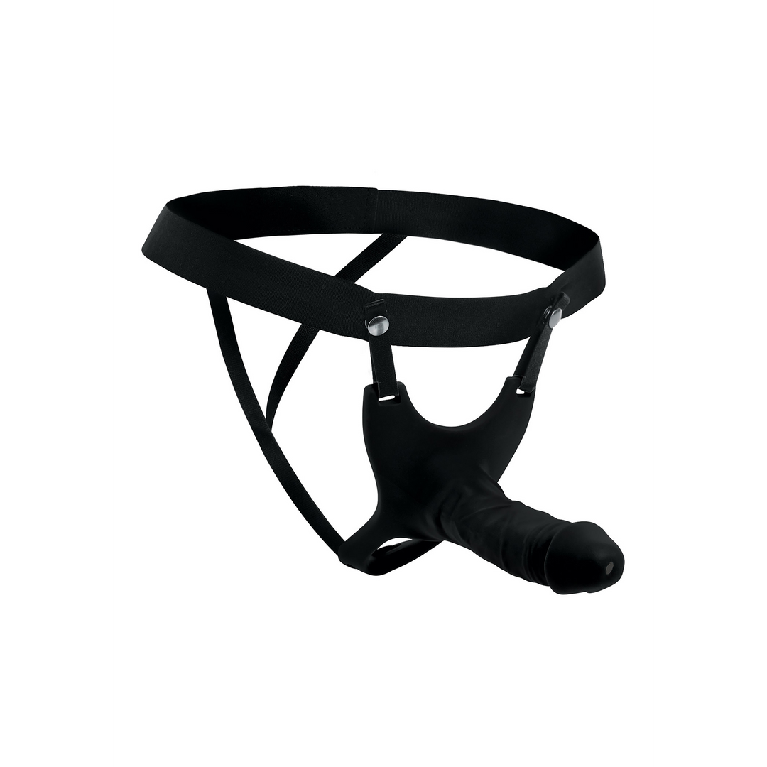Xr brands SM - Holle Siliconen Dildo Strap-On (848518036384)
