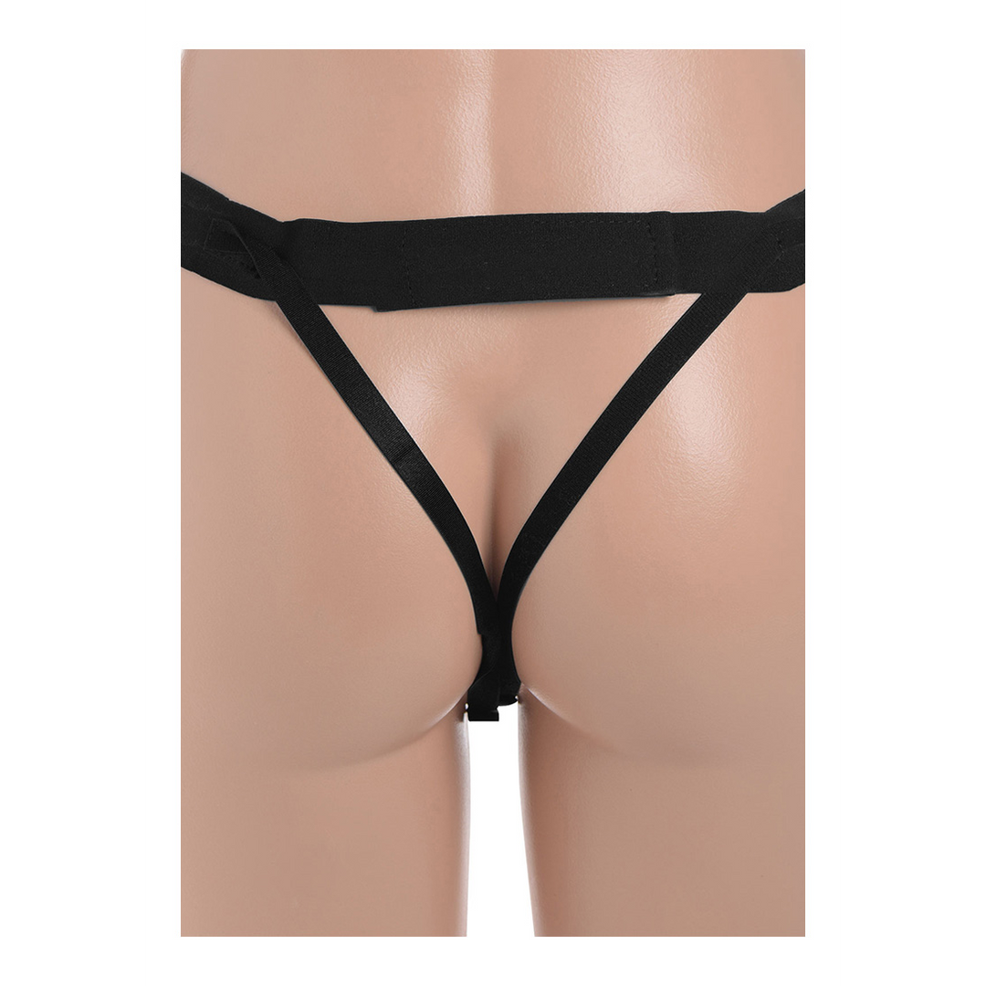 Xr brands SM - Holle Siliconen Dildo Strap-On (848518036384)