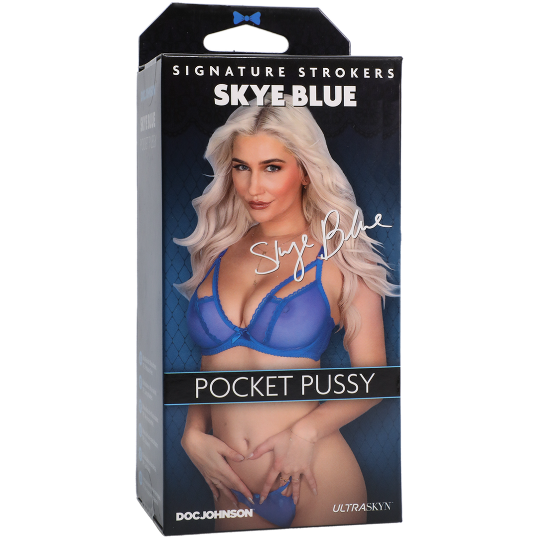 Doc johnson Skye Blue - ULTRASKYN Pussy Masturbator - Vanille (782421085384)