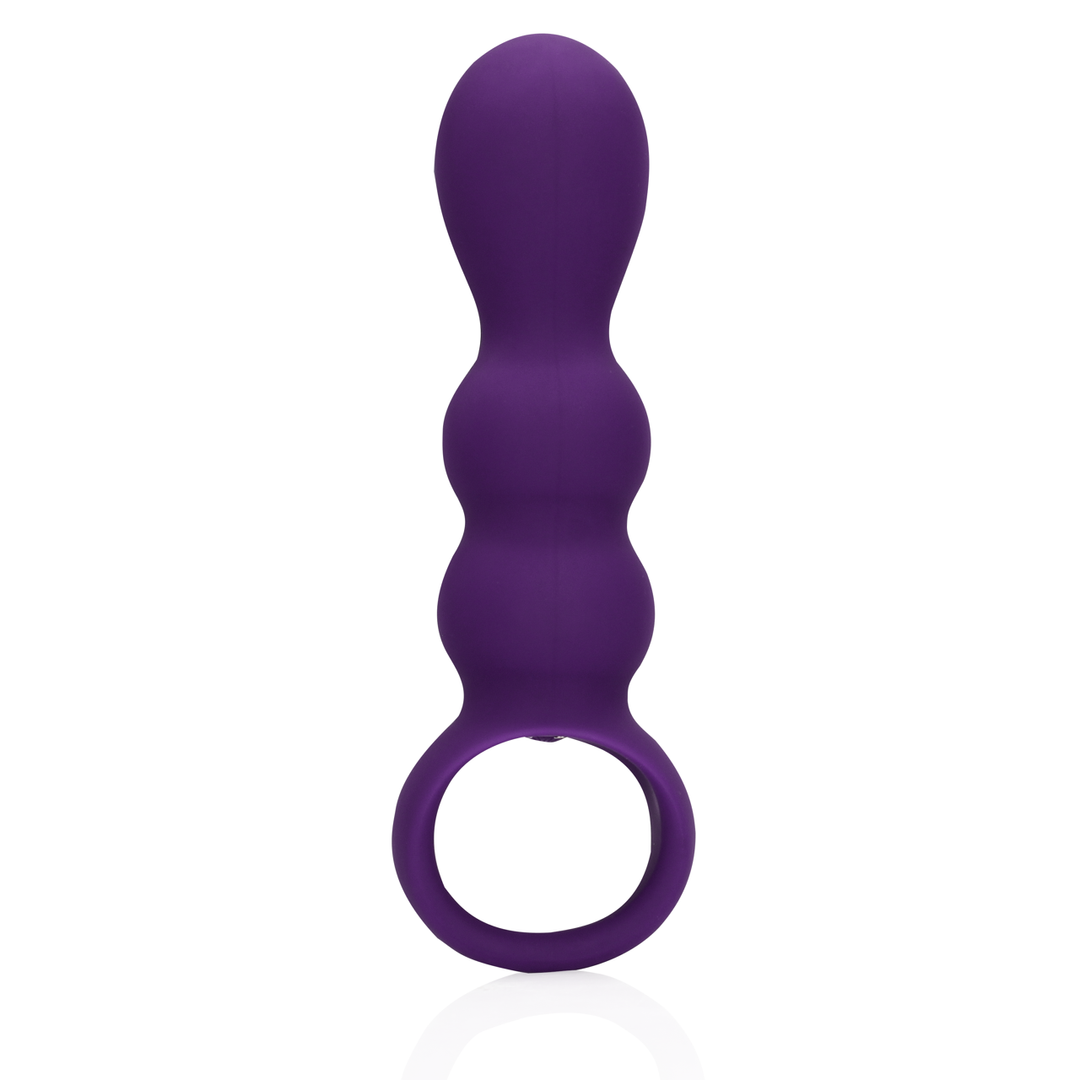 Loveline by shots Druppelvormige Anaal Vibrator - Helder Paars (8714273050748)