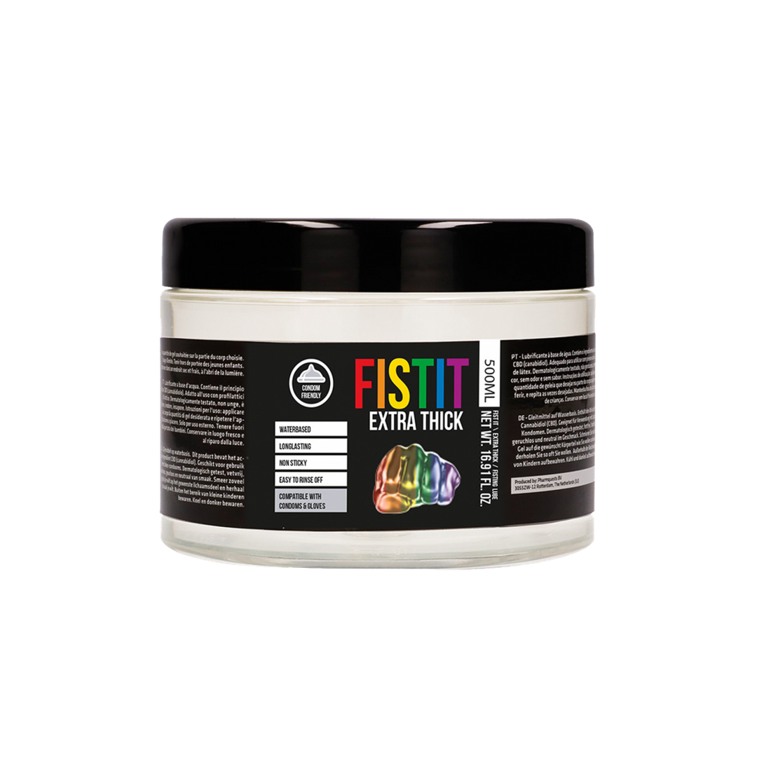 Fist it by shots Extra Dikke Glijmiddel Rainbow Edition - 17 fl oz / 500 ml (7423522512555)