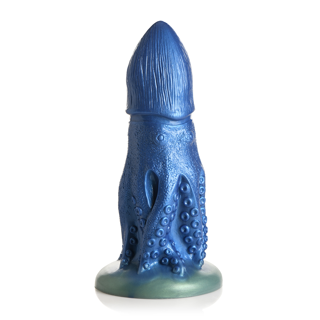 Xr brands Cocktopus Octopus - Siliconen Dildo - Blauw (848518052452)