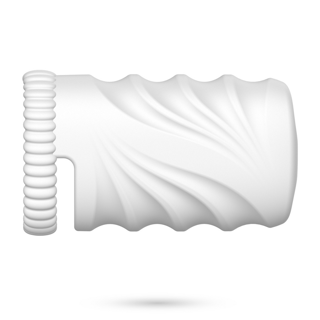 Crushious Nautilus - Trainingsmasturbator met Verwijderbare Bullet - Wit (7403254156524)