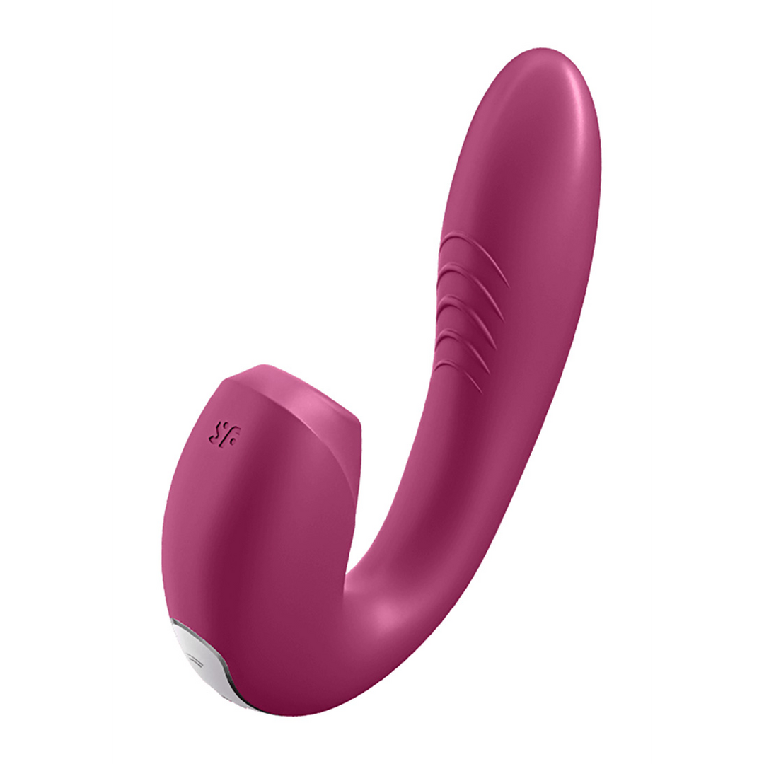 Satisfyer Sunray - Insteekbare Dubbele Luchtpuls Vibrator - Berry (4061504009773)
