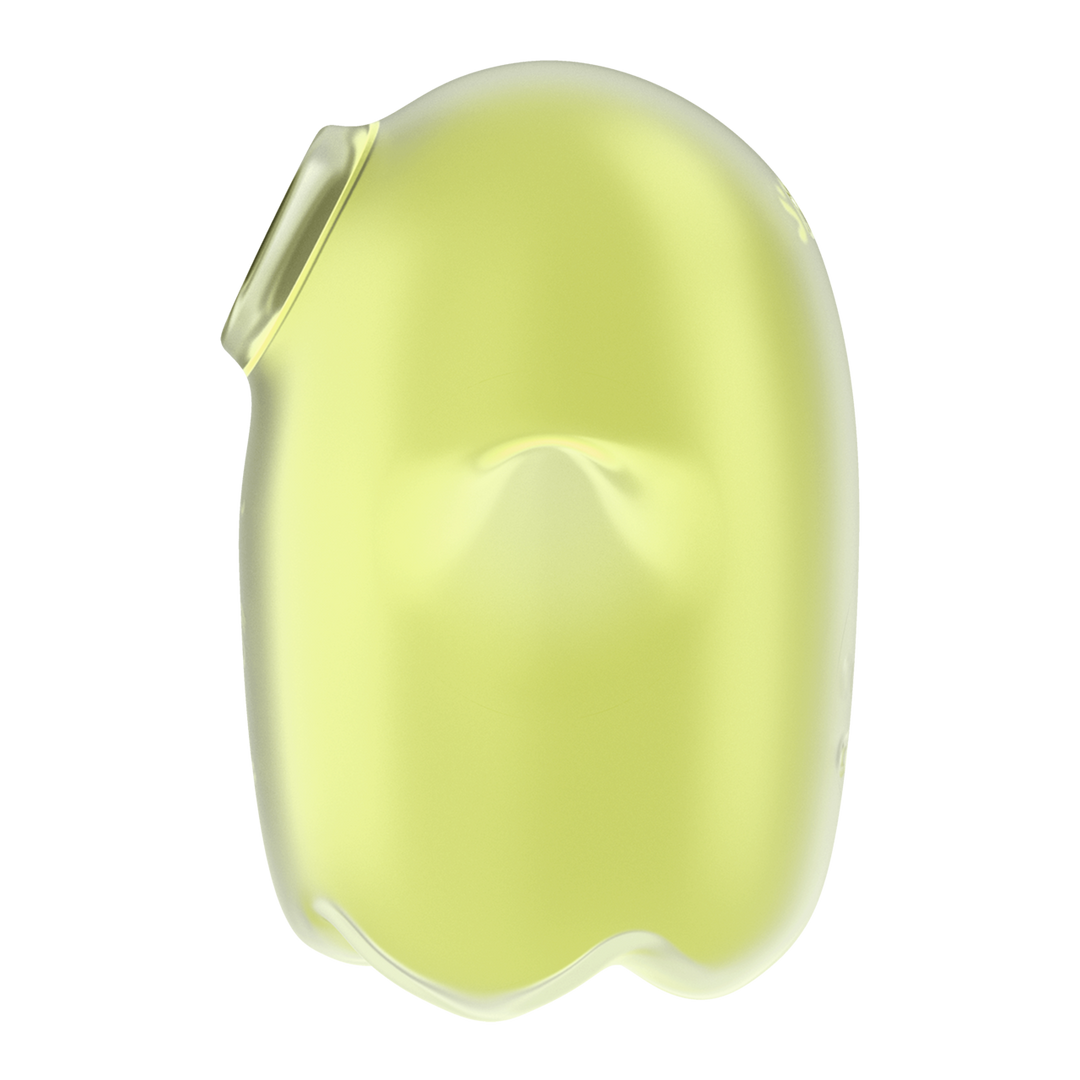 Satisfyer Glowing Ghost - Glow in the Dark - Dubbele Air Pulse Vibrator - Geel (4061504060064)