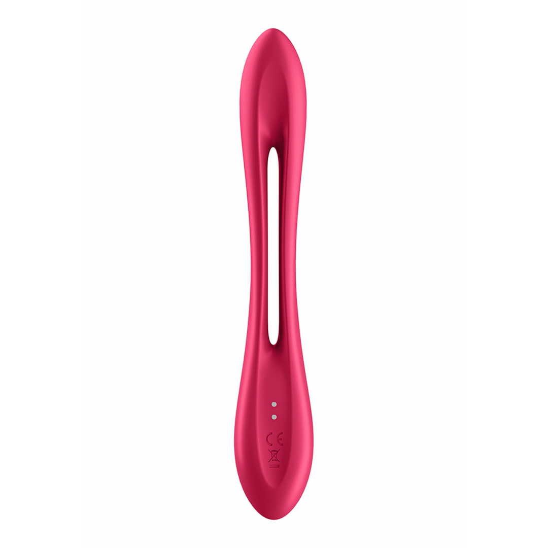 Satisfyer Elastic Joy - Buigbare Multifunctionele Massager - Rood (4061504007595)