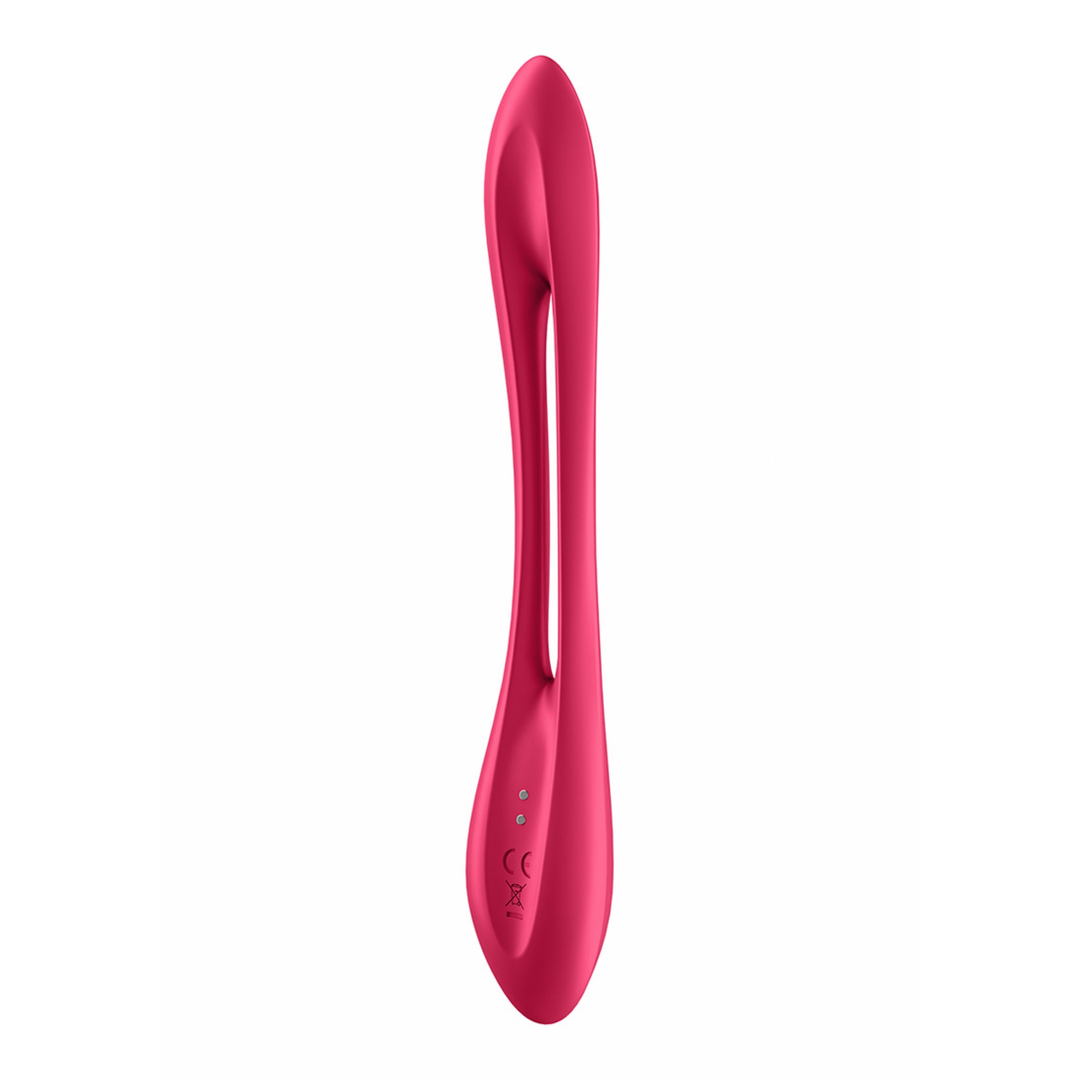 Satisfyer Elastic Joy - Buigbare Multifunctionele Massager - Rood (4061504007595)