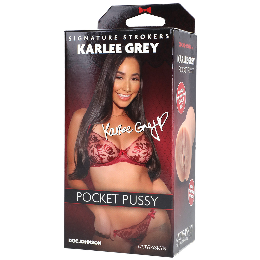 Doc johnson Karlee Gray - ULTRASKYN Pocket Pussy Masturbator (782421081461)