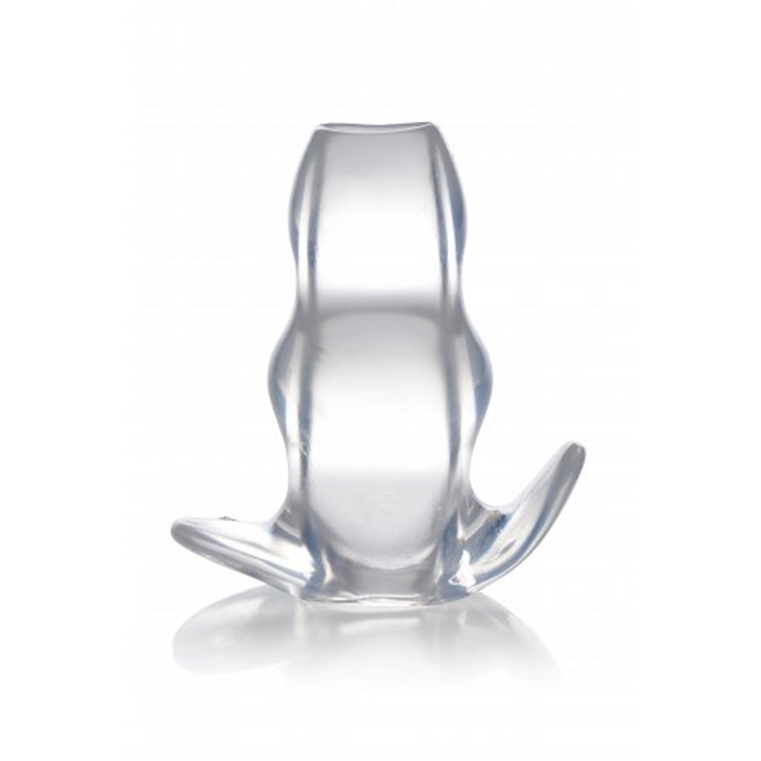 Xr brands Duidelijk Zicht - Holle Anale Plug - Groot (848518043719)