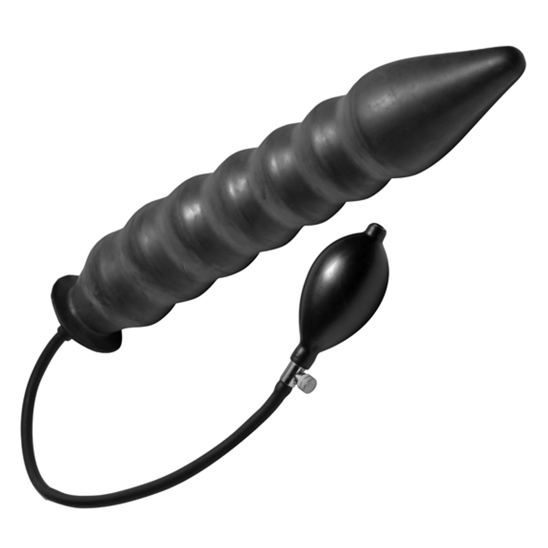Xr brands Accordion - Opblaasbare XL Buttplug (848518016393)