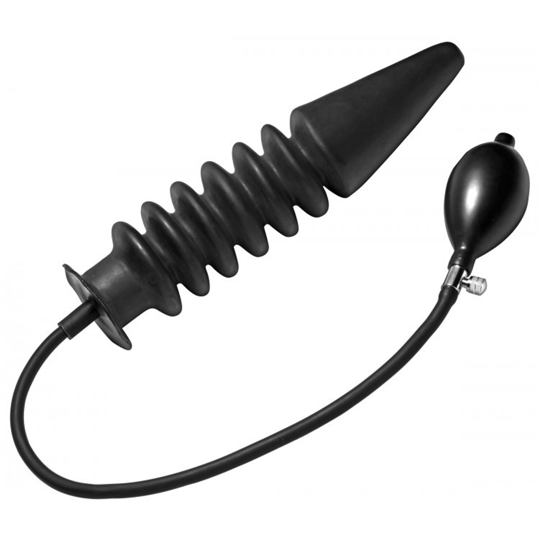 Xr brands Accordion - Opblaasbare XL Buttplug (848518016393)