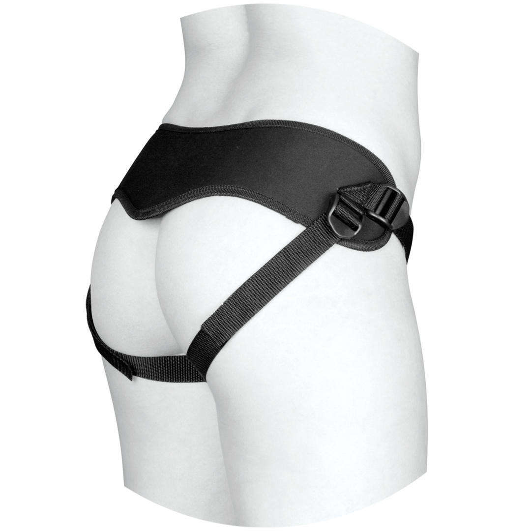 Doc johnson Platina Supreme Harness met Plug (782421018184)