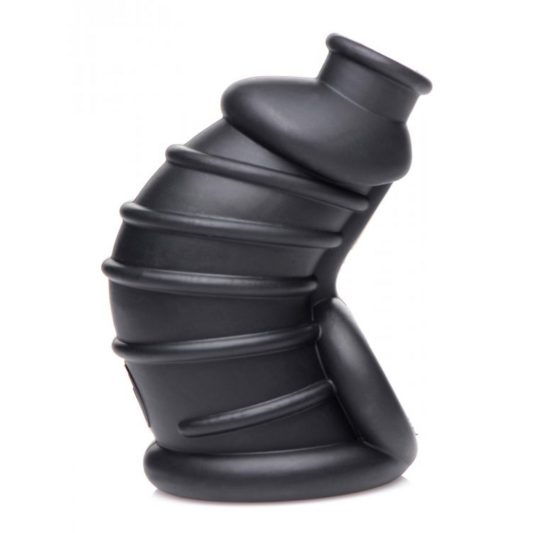 Xr brands Donkere Kamer - Silicone Chastity Cage (848518043528)