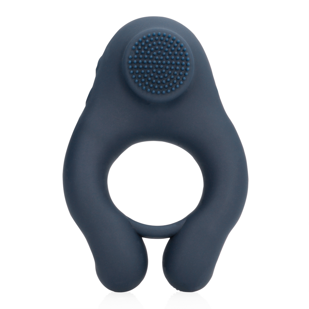 Loveline by shots Vibrerende Cockring met Clitoris Stimulatie - Indigo Blauw (8714273044914)