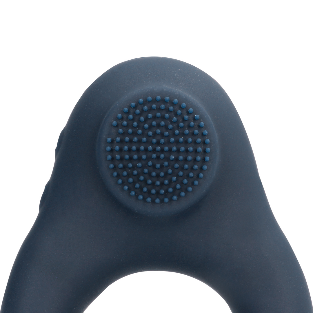 Loveline by shots Vibrerende Cockring met Clitoris Stimulatie - Indigo Blauw (8714273044914)