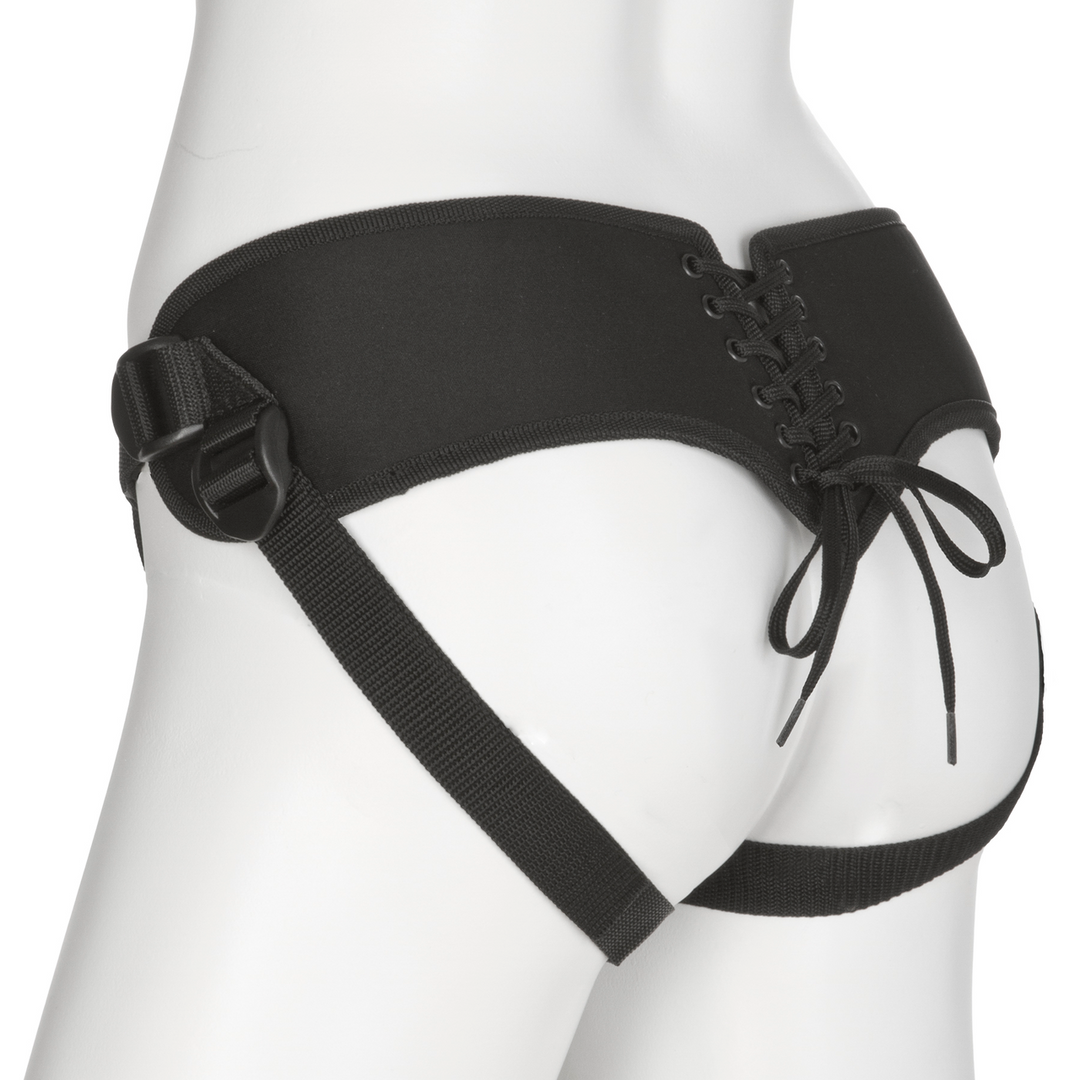 Doc johnson Platina Corset Harness met Plug (782421018191)