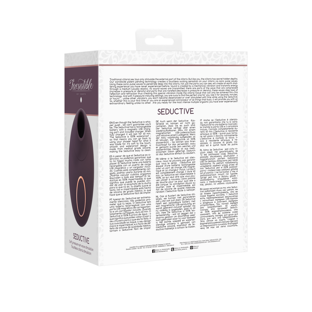 Irresistible by shots Verleidelijk - Air Pulse Vibrator (8714273549303)