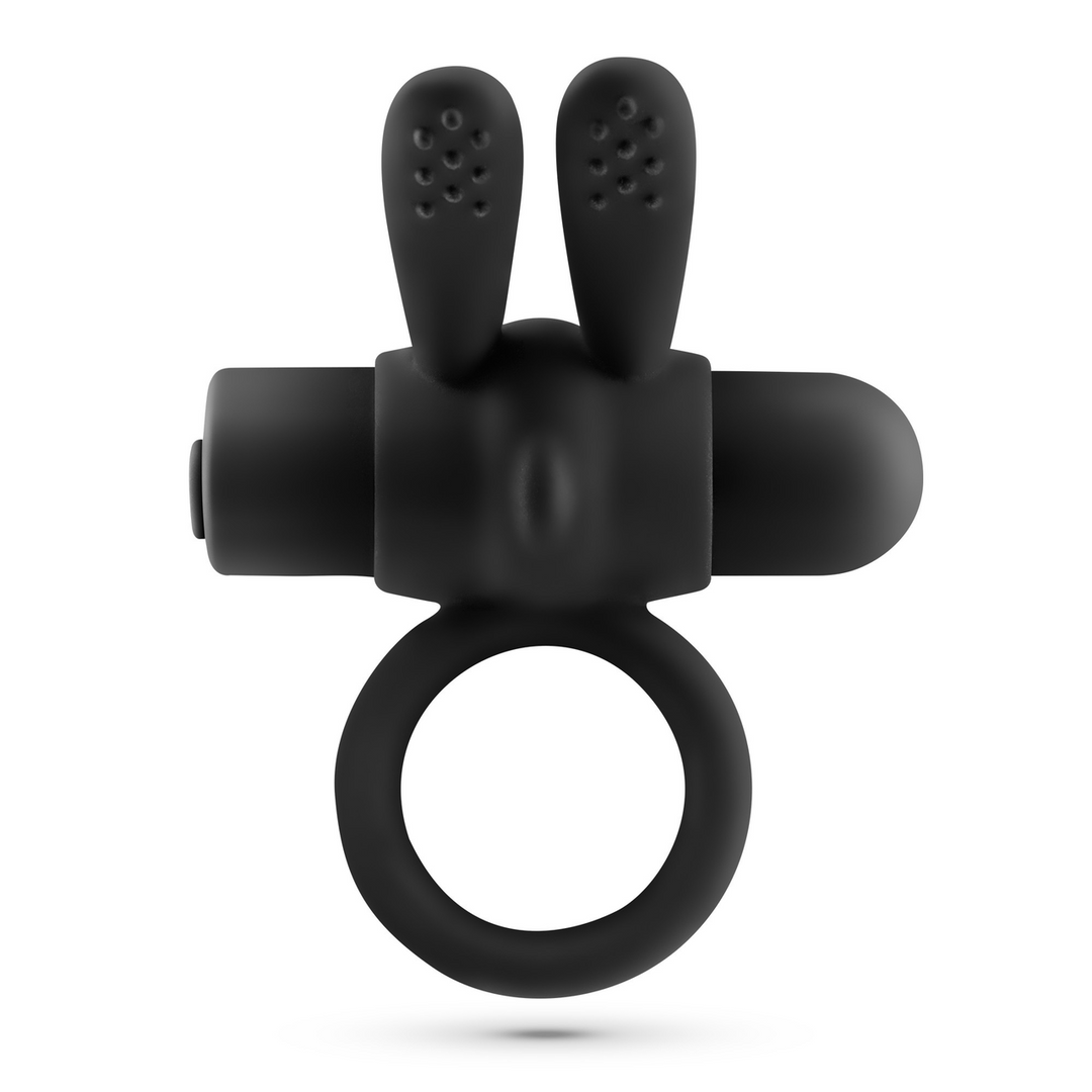 Crushious Nacho - Vibrerende Cockring met Afstandsbediening - Zwart (7403254158931)