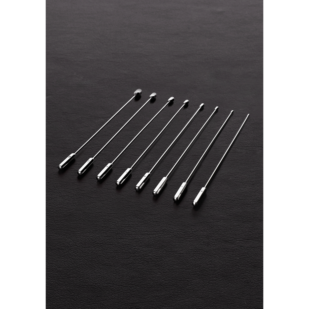Steel by shots Rosebud Urethrale Geluiden - 8 Stukken (8714273782793)