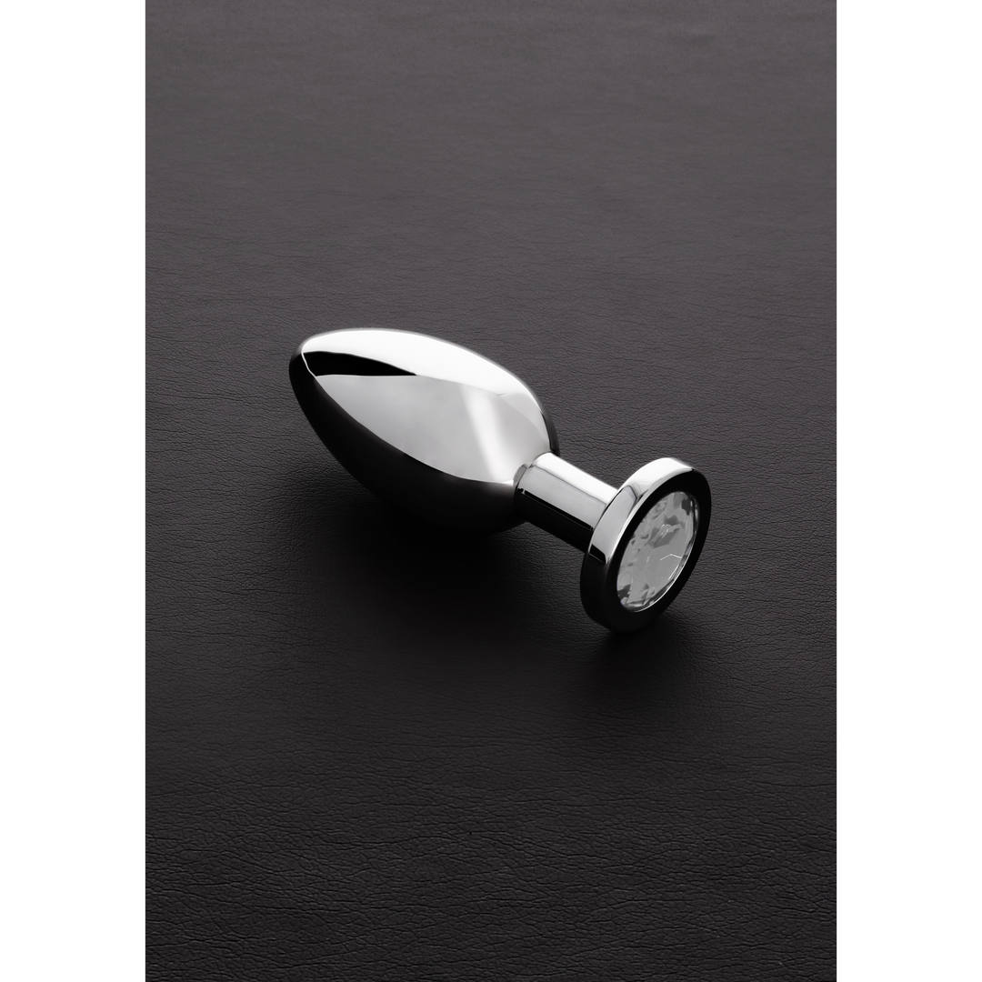 Steel by shots Buttplug met juwelen - Medium (8714273782380)