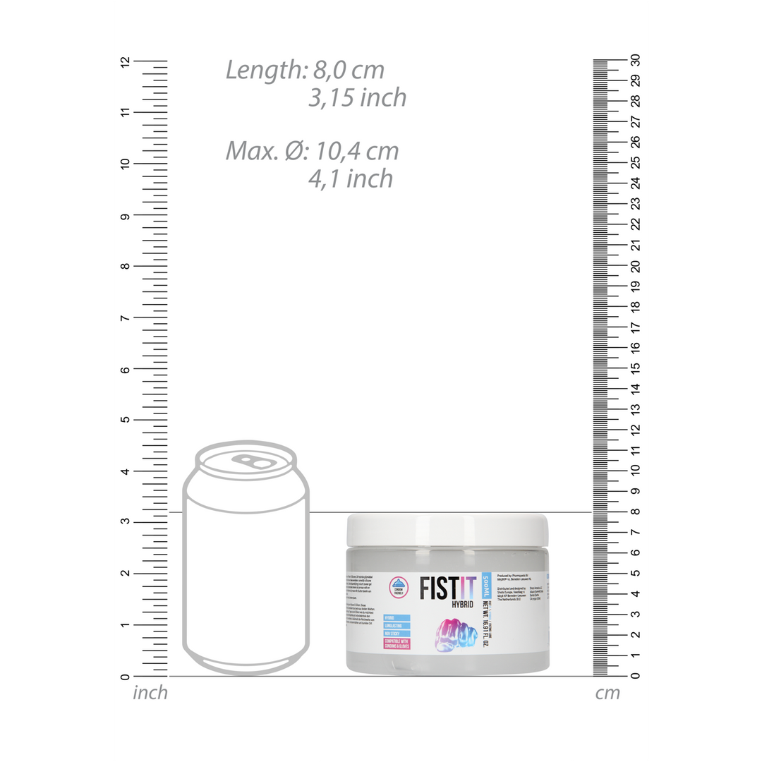 Fist it by shots Hybride Smeermiddel - 17 fl oz / 500 ml (7423522527511)