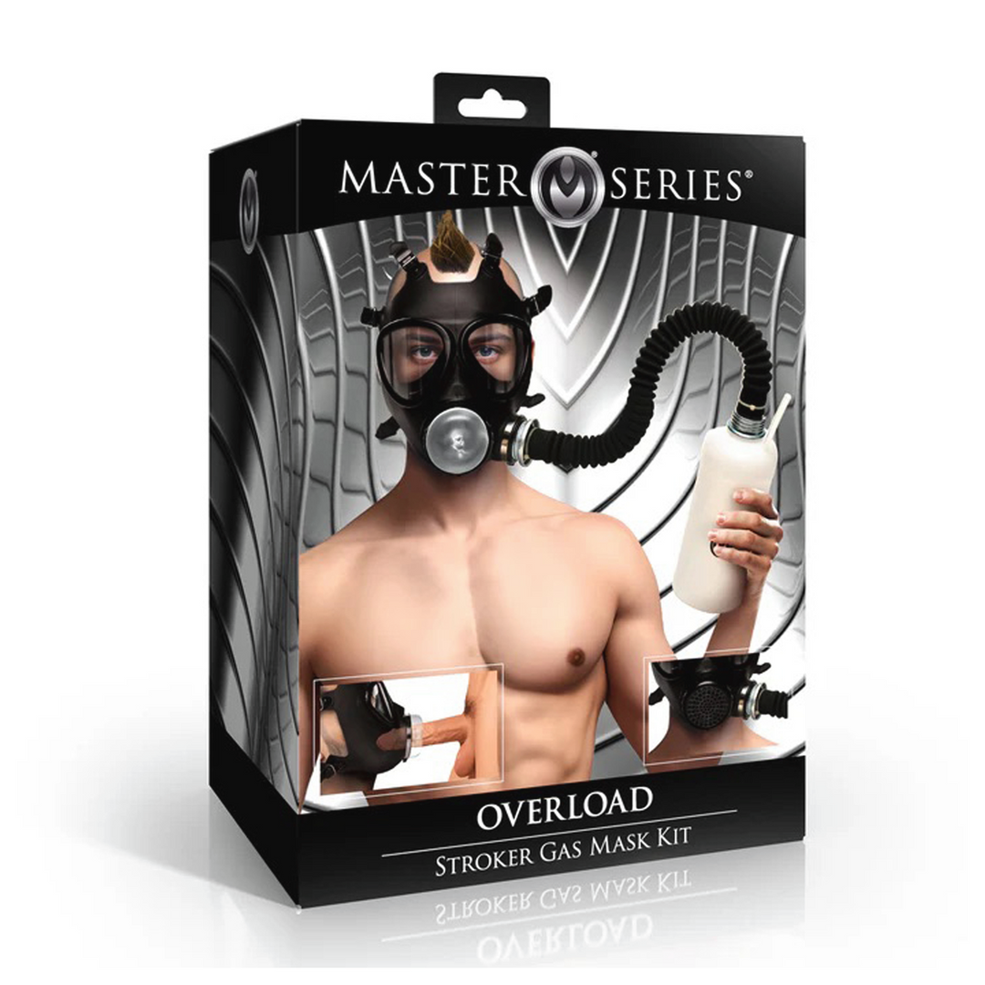 Xr brands Overload - Stroker Gas Mask Kit - Zwart (848518058270)