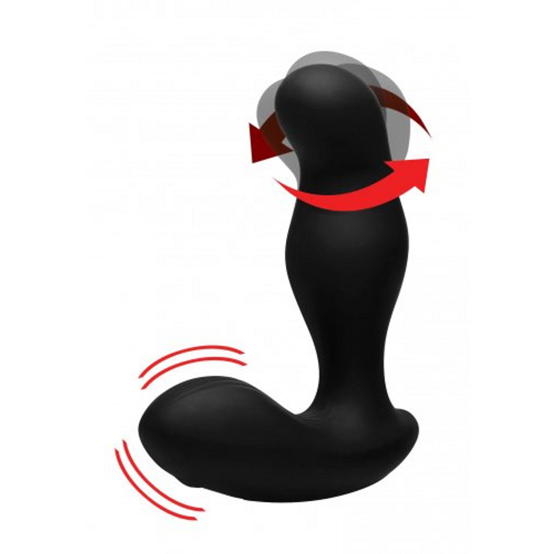 Xr brands P-Gyro - Prostate Stimulator met Rotating Shaft en 7 Snelheden (848518033291)