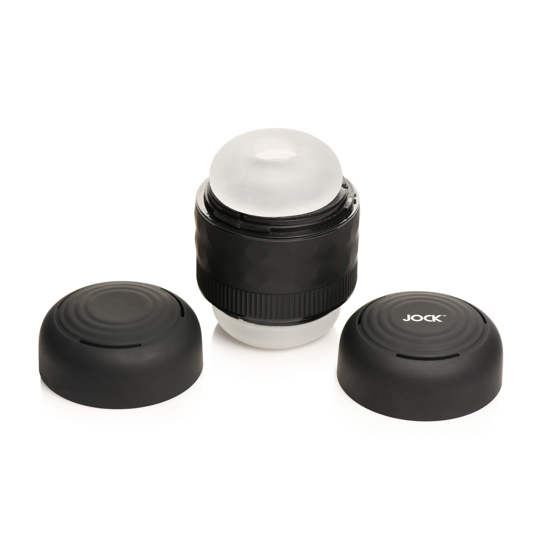 Curve toys Verstevigende Masturbator - Zwart (653078944198)