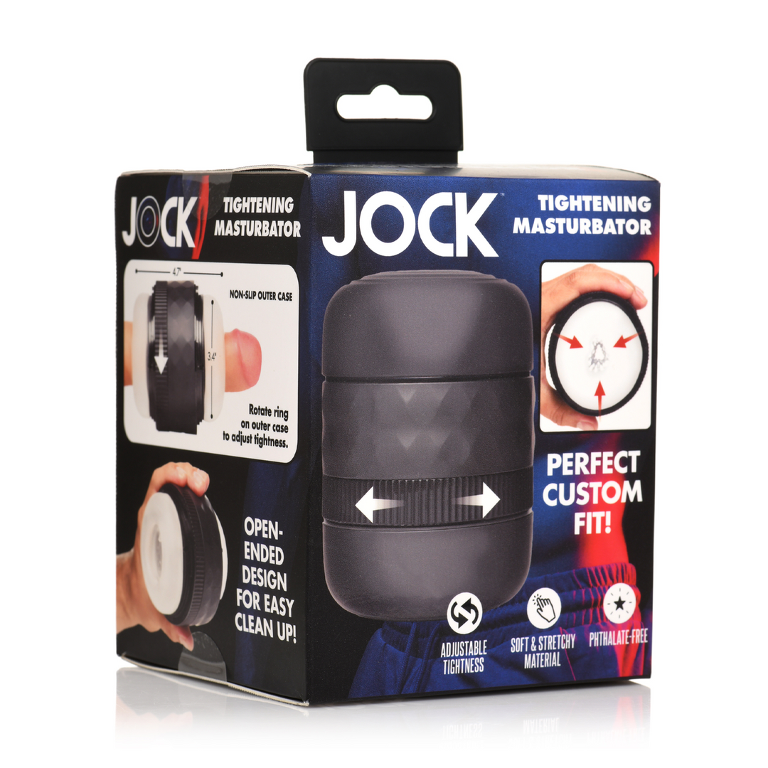 Curve toys Verstevigende Masturbator - Zwart (653078944198)